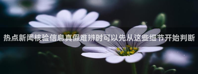17c吃瓜:热点新闻核验信息真假难辨时可以先从这些细节开始判断