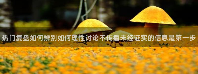 吃瓜列表:热门复盘如何辨别如何理性讨论不传播未经证实的信息是第一步